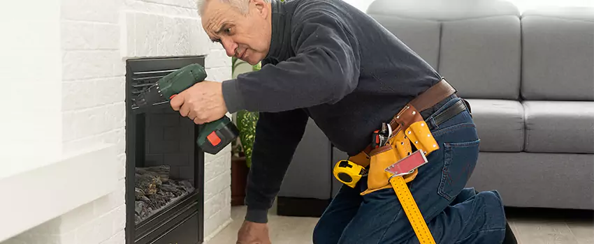 New Indoor Fireplace Installation in Asbury Park, New Jersey