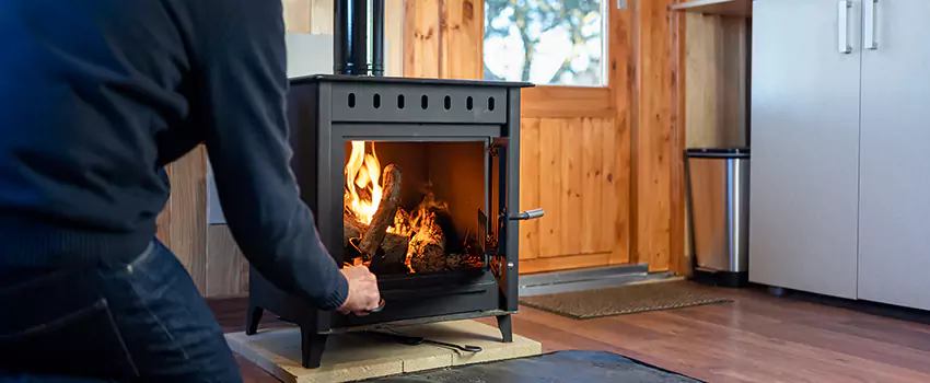 Open Hearth Wood Fireplace Installation in Asbury Park, NJ