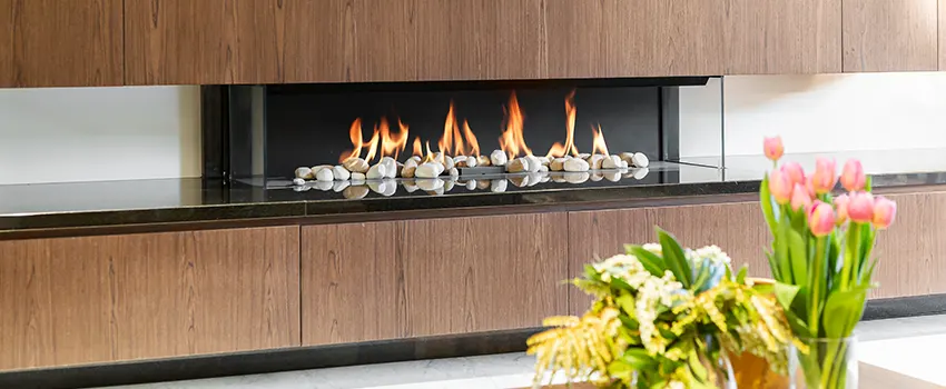 Double-height Fireplace Design Refurbishment in Asbury Park, New Jersey